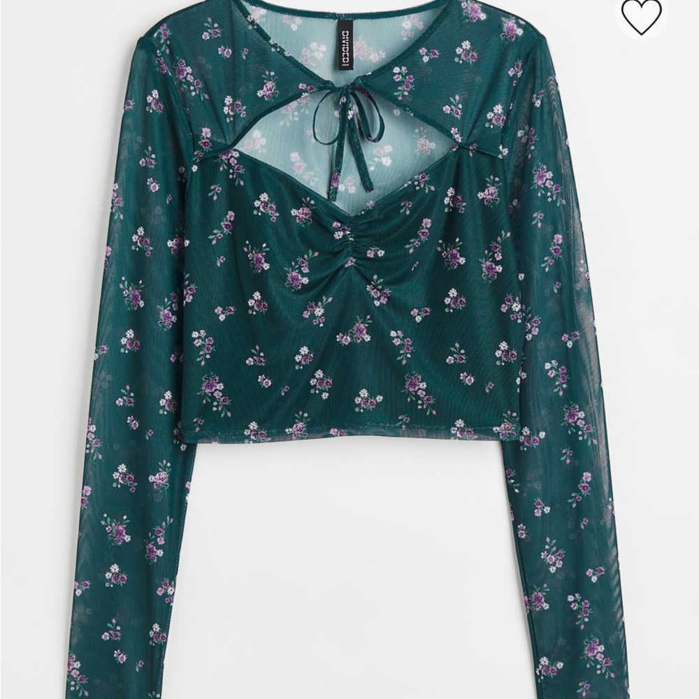 Mesh Cut-Out Top